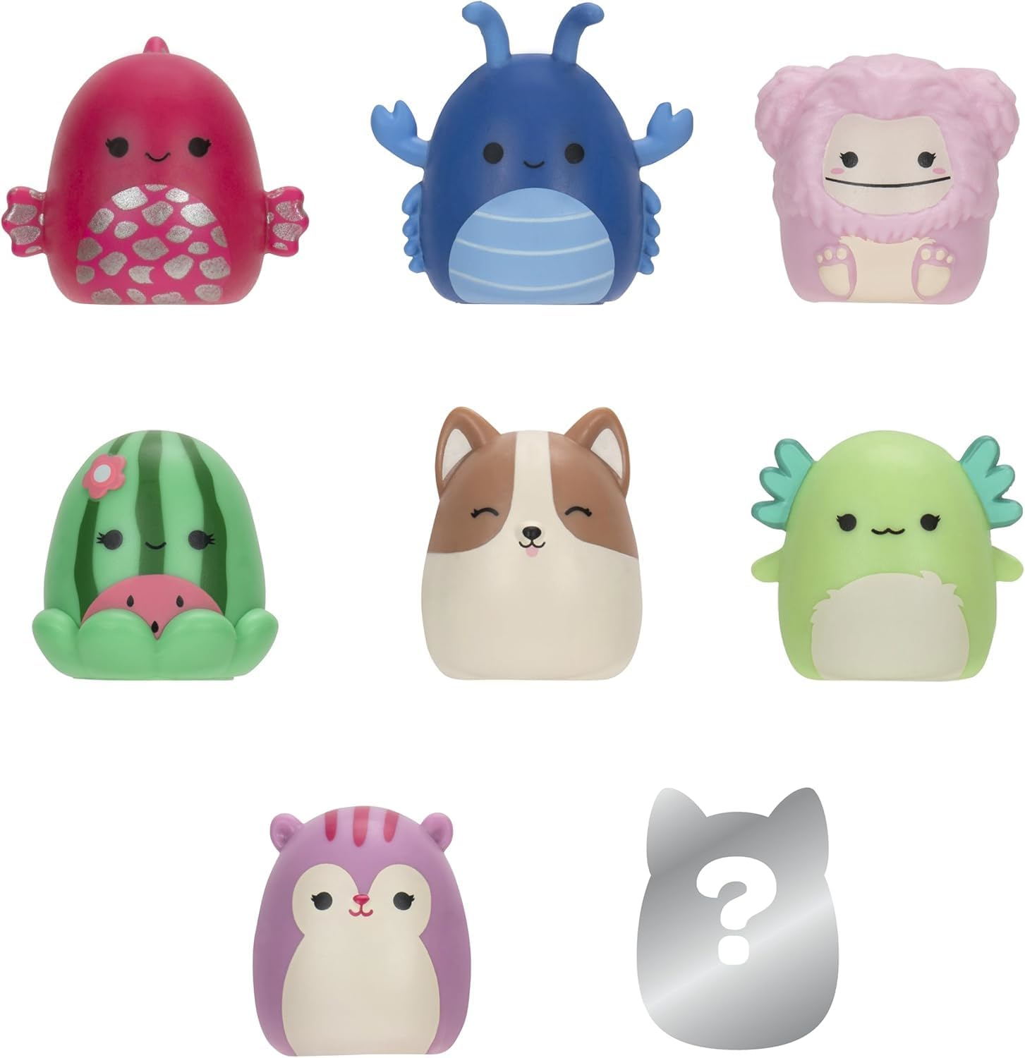 Jazwares | Squish-a-longs Mini-Squish 8-Pack | STYLE 3 W2