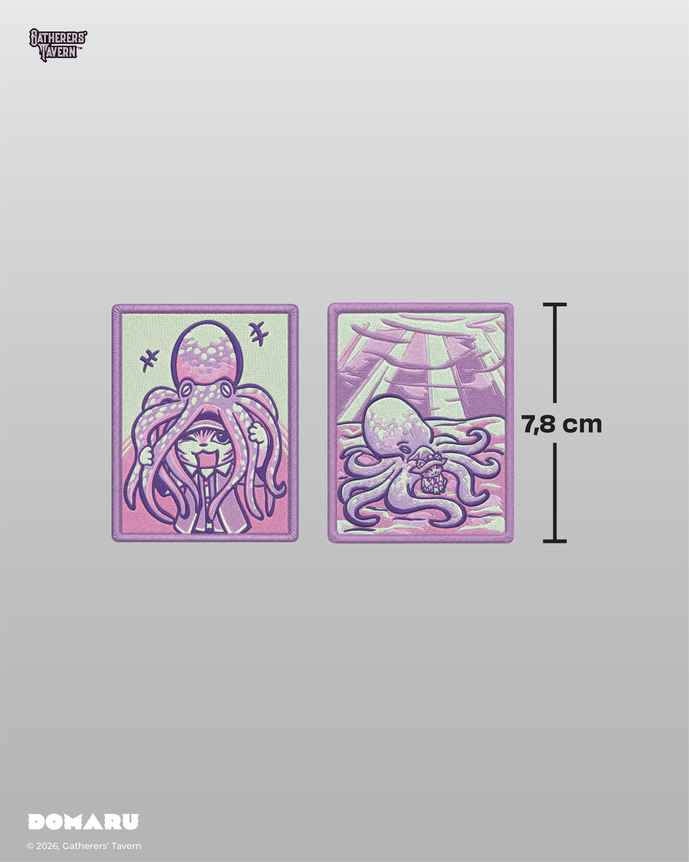 Gatherers' Tavern | Tentacle Tango Deco Patch DOMARU | Binder 9-Pocket