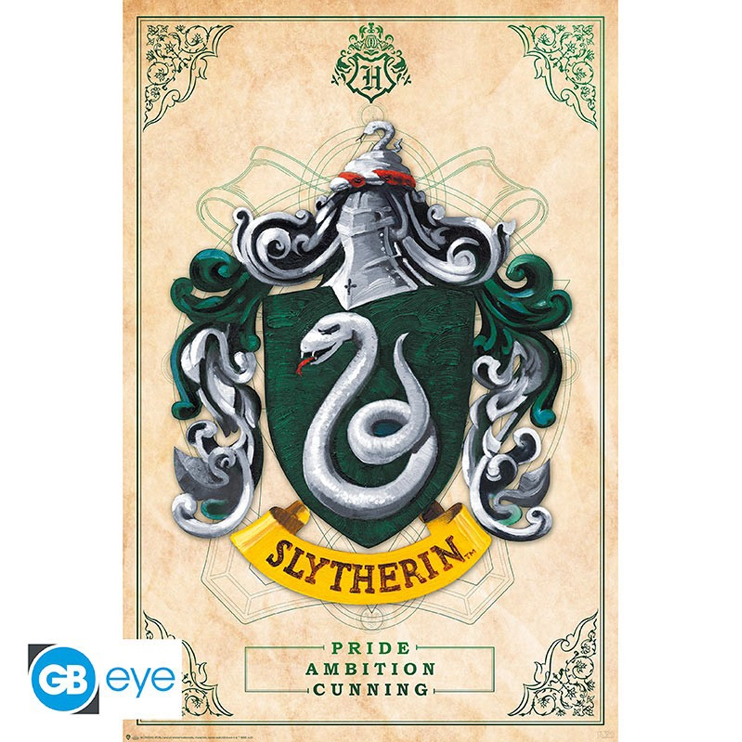 Abysse: Harry Potter - Maxi Poster (91,5 x 61cm) - Slytherin