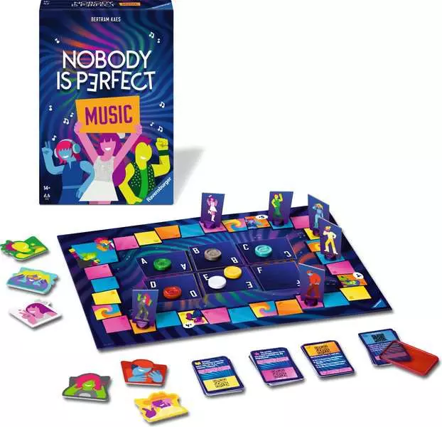 Ravensburger | Nobody Is Perfect - Music Edition | Partyspiel