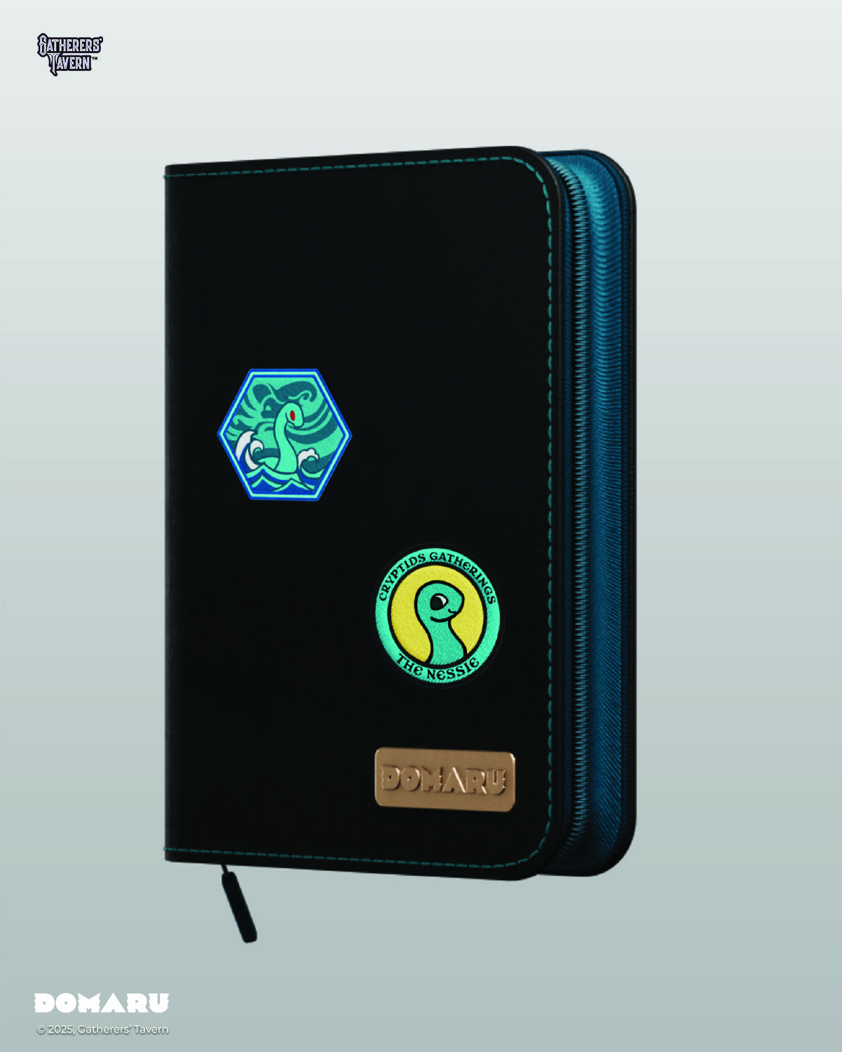 Gatherers' Tavern | Turquise Loch Deco Patch DOMARU | Binder 4-Pocket