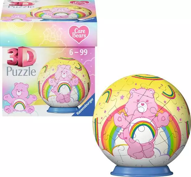 Ravensburger | Care Bears Cheer Bear | 3D Puzzle Ball