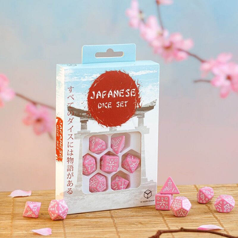 Q Workshop | Sweet Spring Memory | Japanese Dice Set