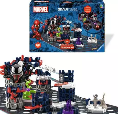 Ravensburger | GraviTrax BASE Spider-Man - Action Set XXL | Brettspiel