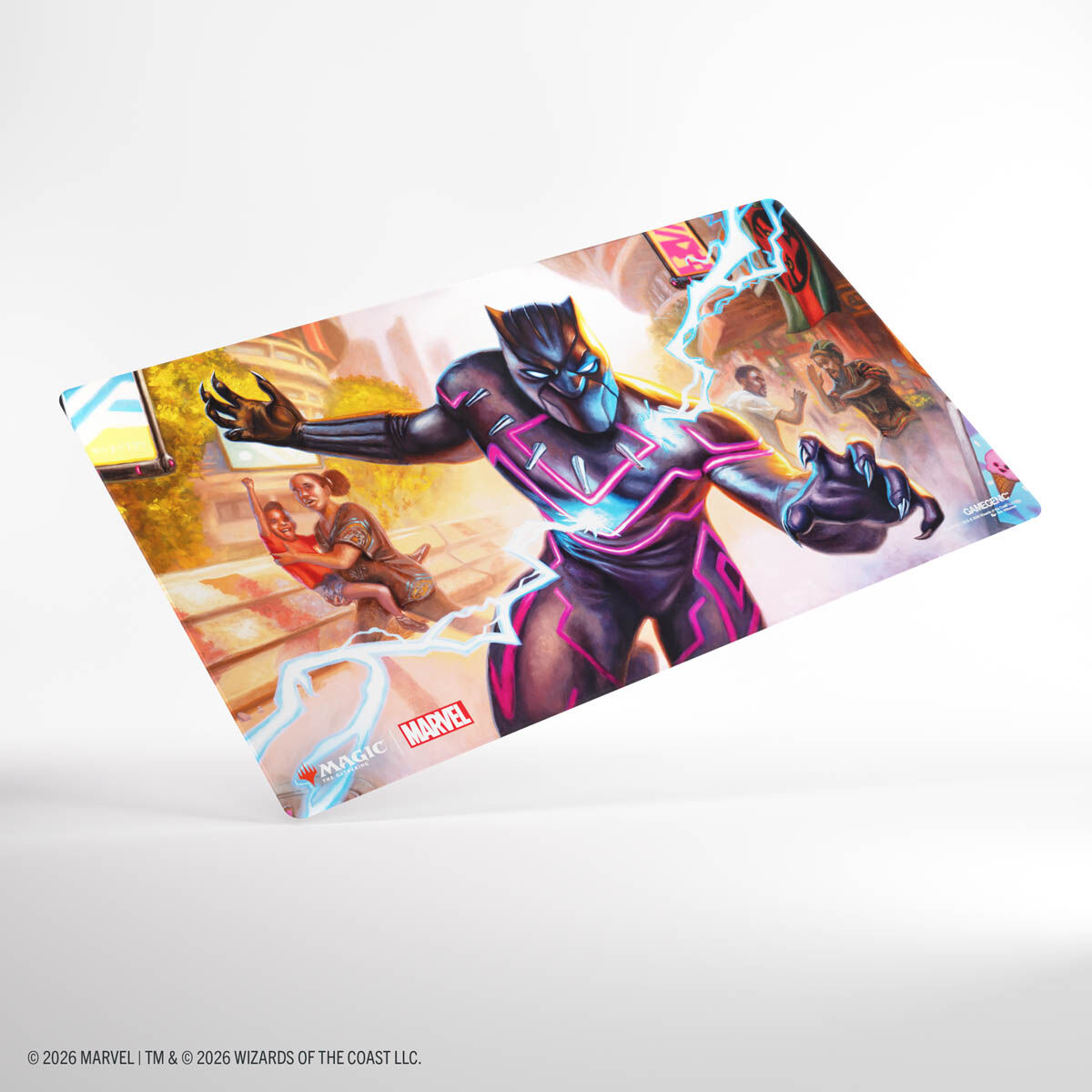 Gamegenic | Marvel Super Heroes - Striking Black Panther | Shiny Playmat