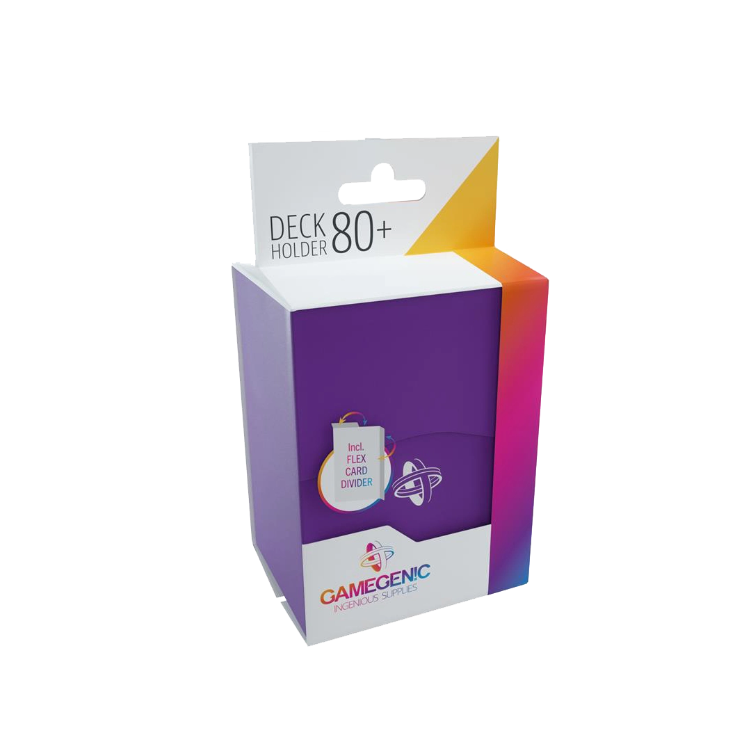 Gamegenic - Deckbox Deck Holder 80+ - Lila