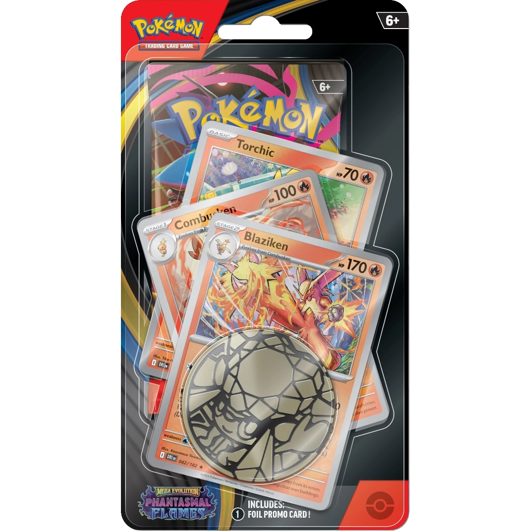 Pokémon TCG: Phantasmal Flames (ME02) - Premium Checklane Blister (EN)