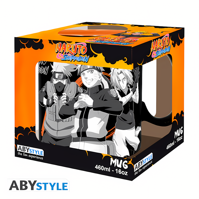 Abysse | Naruto Shippuden | Mug (460ml) (Black & White)