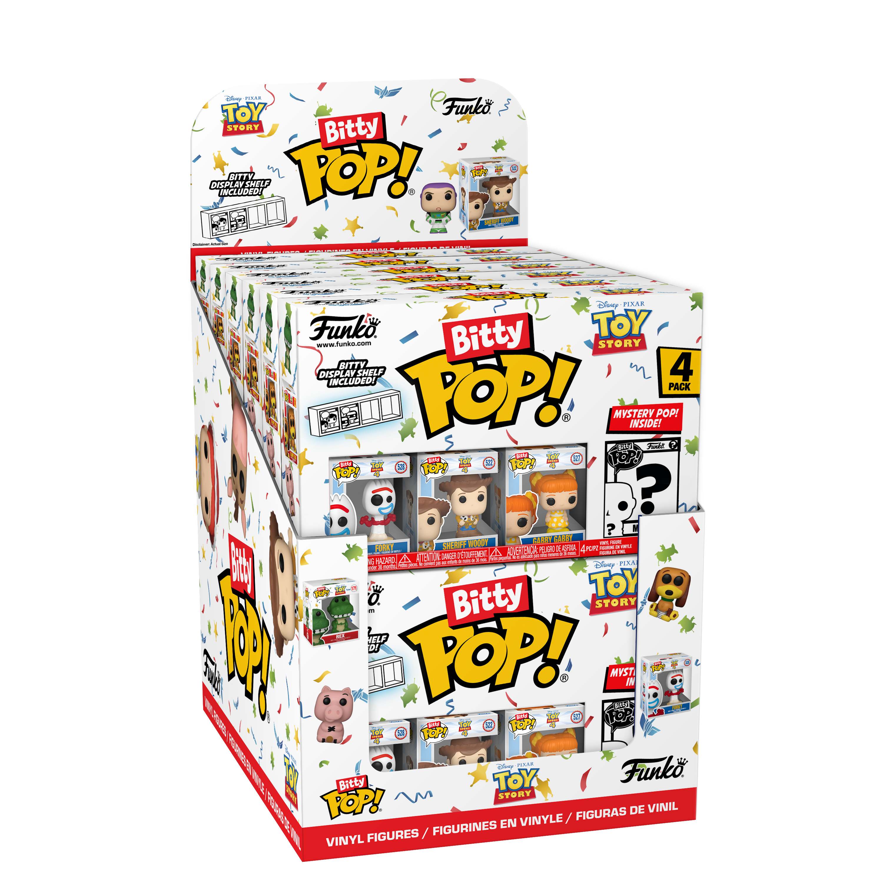 Bitty POP!: Toy Story 4PK