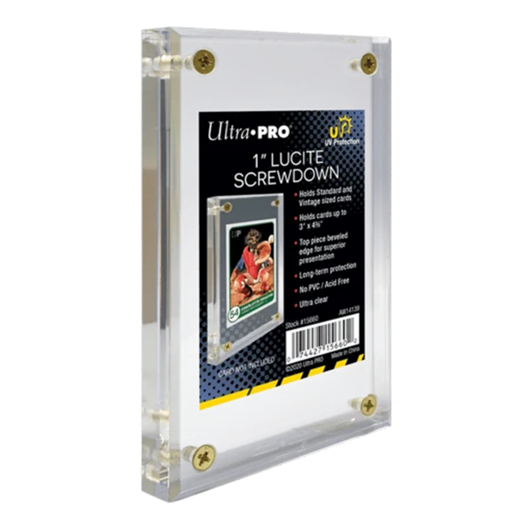 Ultra Pro | Lucite UV 1" Screwdown | Card Holder
