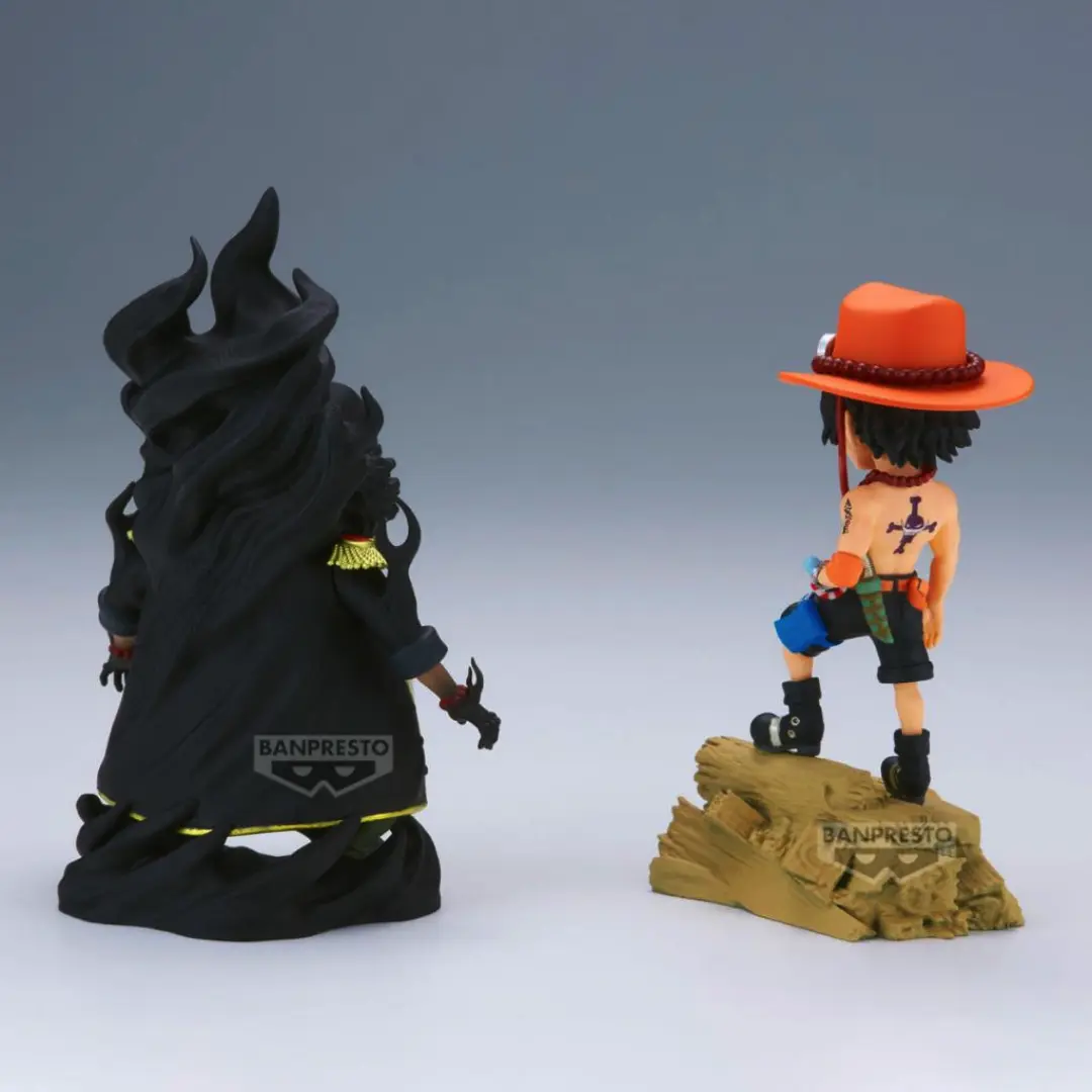 Banpresto | Portcas D. Ace VS Marshall D. Teach WCF Log Stories (8cm) | One Piece