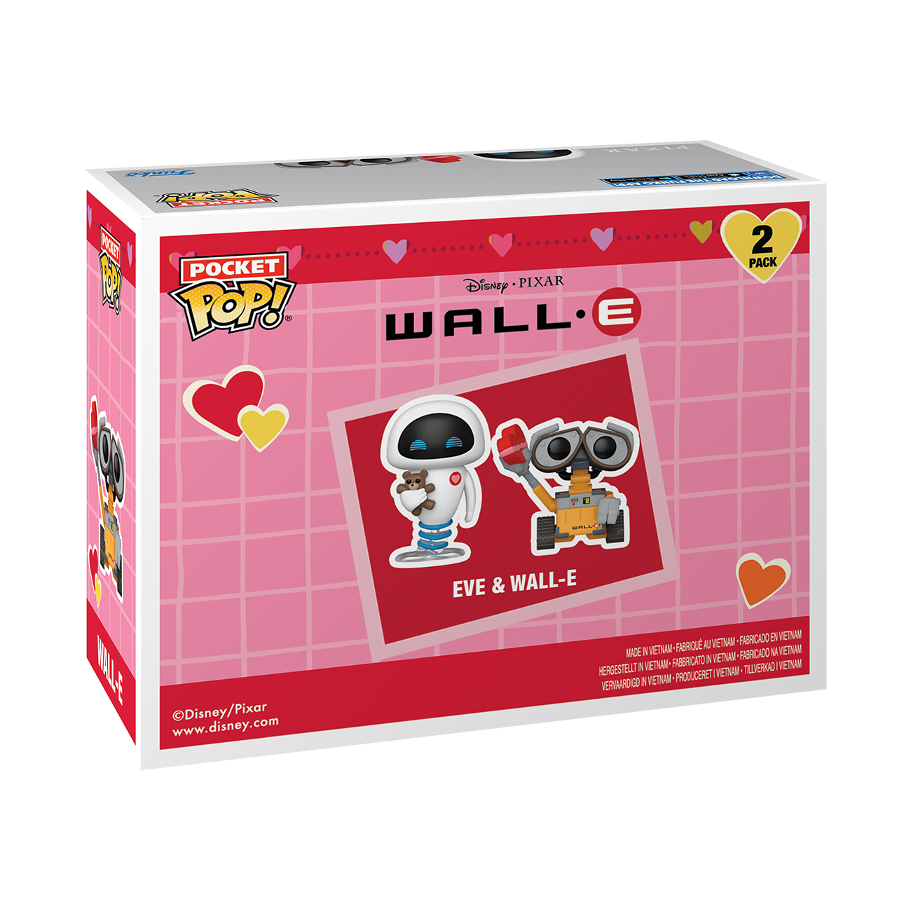 Pocket POP! 2-Pack | Eve & Wall-E | Disney