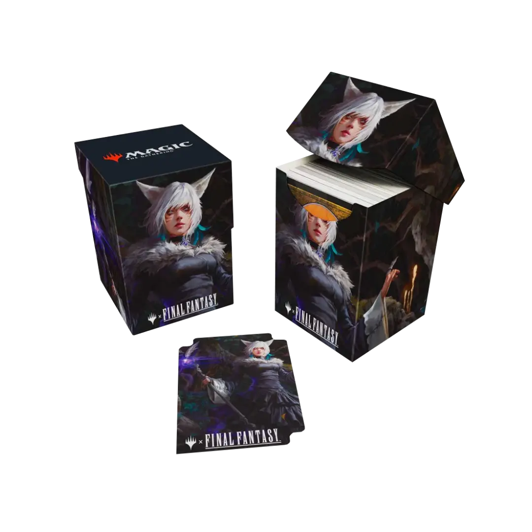Magic: The Gathering - Final Fantasy (TM) - 100+ Deck Box Commander B