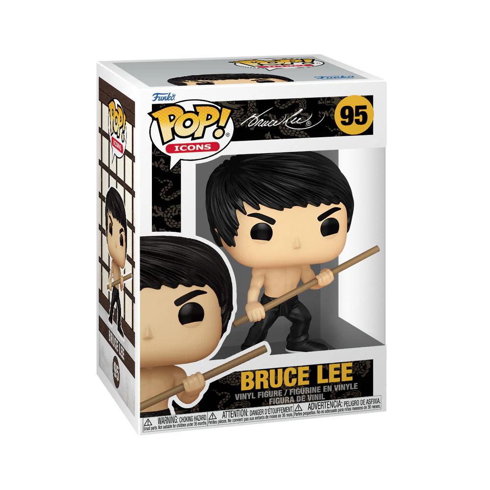 POP! Icons: Bruce Lee (with bo staff) - Bruce Lee