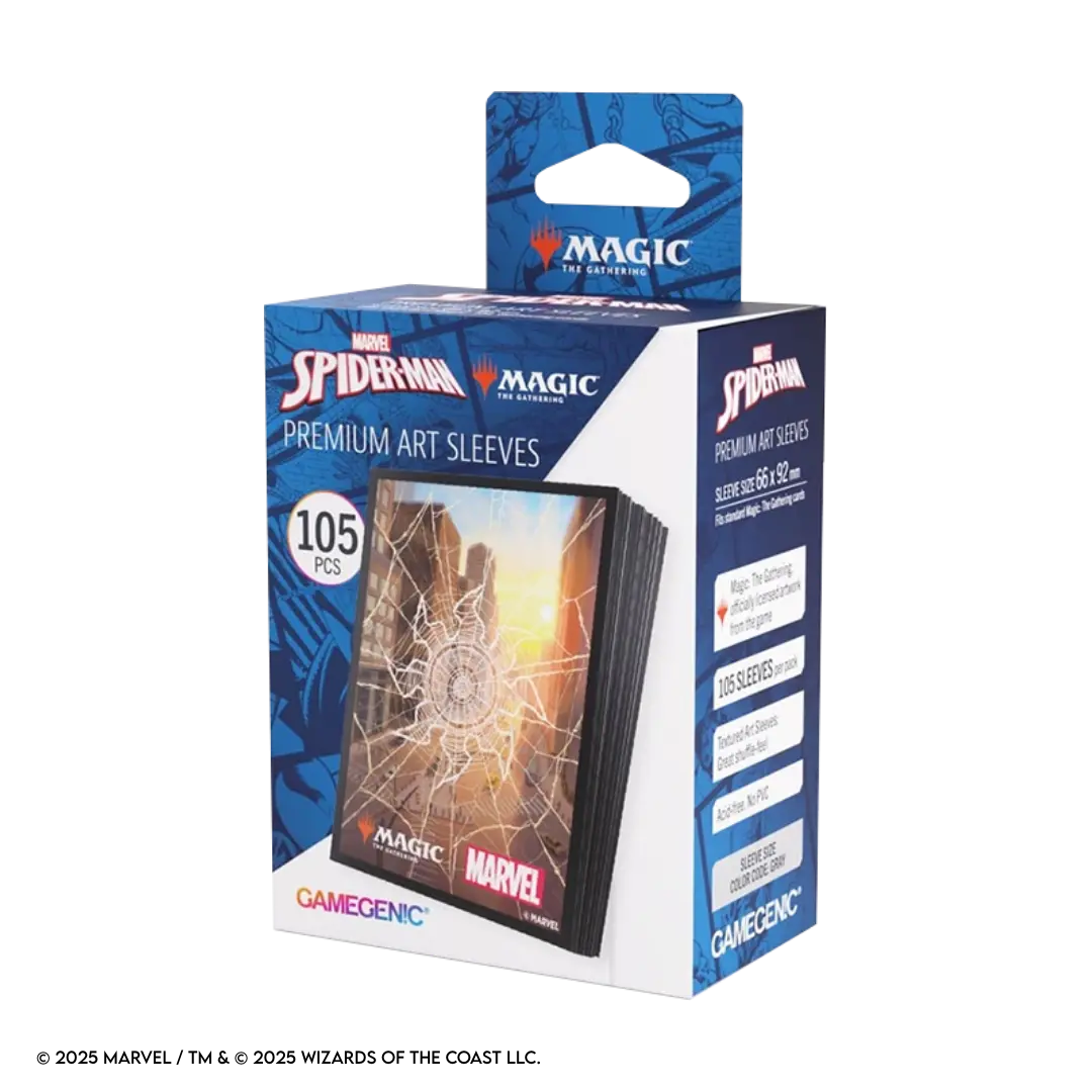 Gamegenic X Magic: The Gathering - Spider-Man / Plains - Premium Art Sleeves (105 Stück)