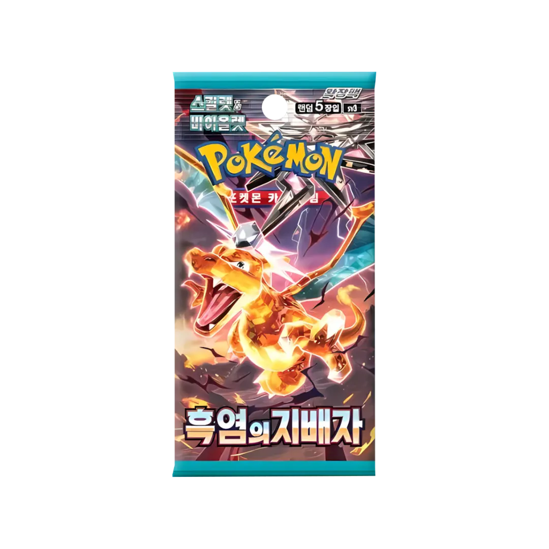 Pokémon TCG: Ruler of the Black Flame (SV3) - Display (KOR)