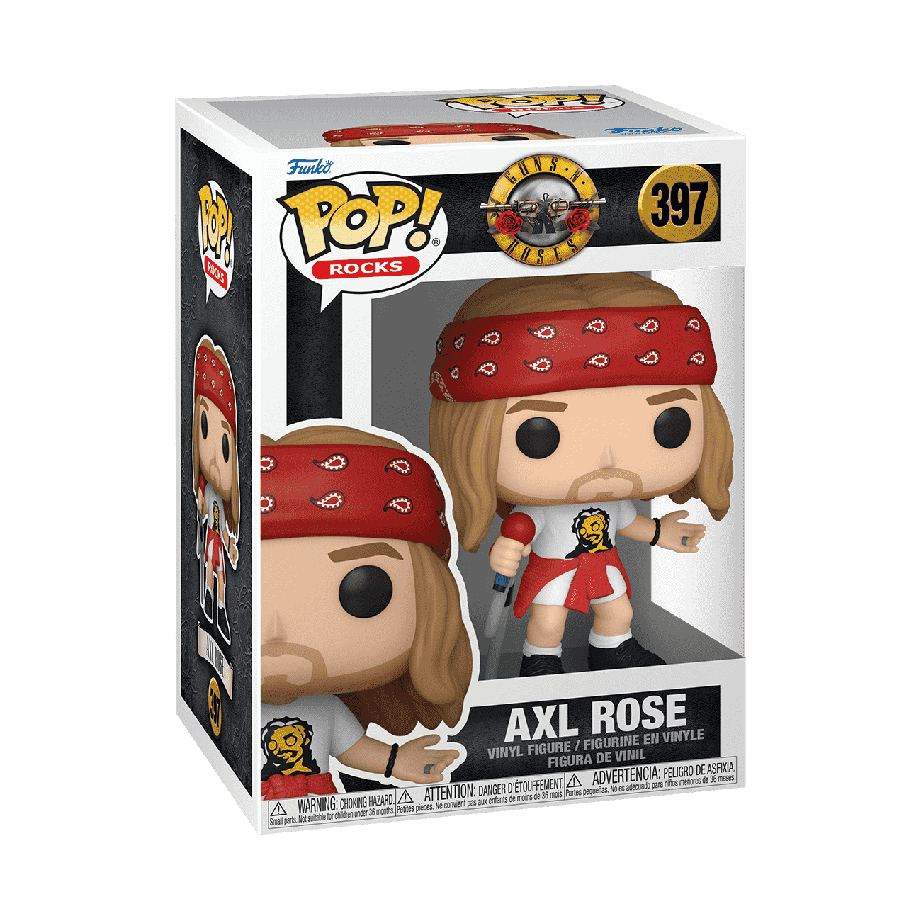 POP Rocks: Axl Rose with Red Bandana - Guns N Roses (CH)