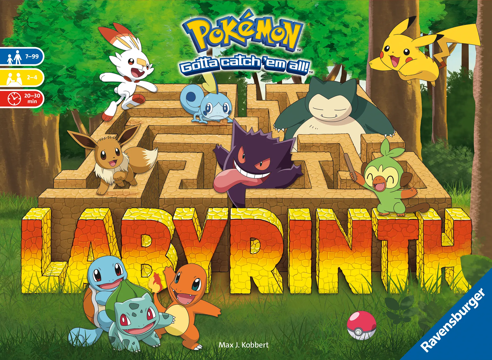 Ravensburger | Pokémon Labyrinth | Gesellschaftsspiel