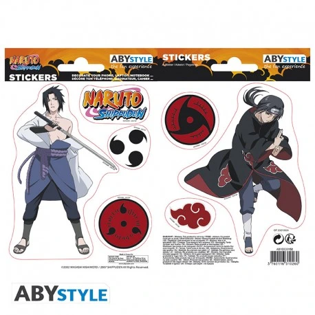Abysse: Naruto Shippuden - Sticker (16 x 11cm) - Sasuke/Itachi