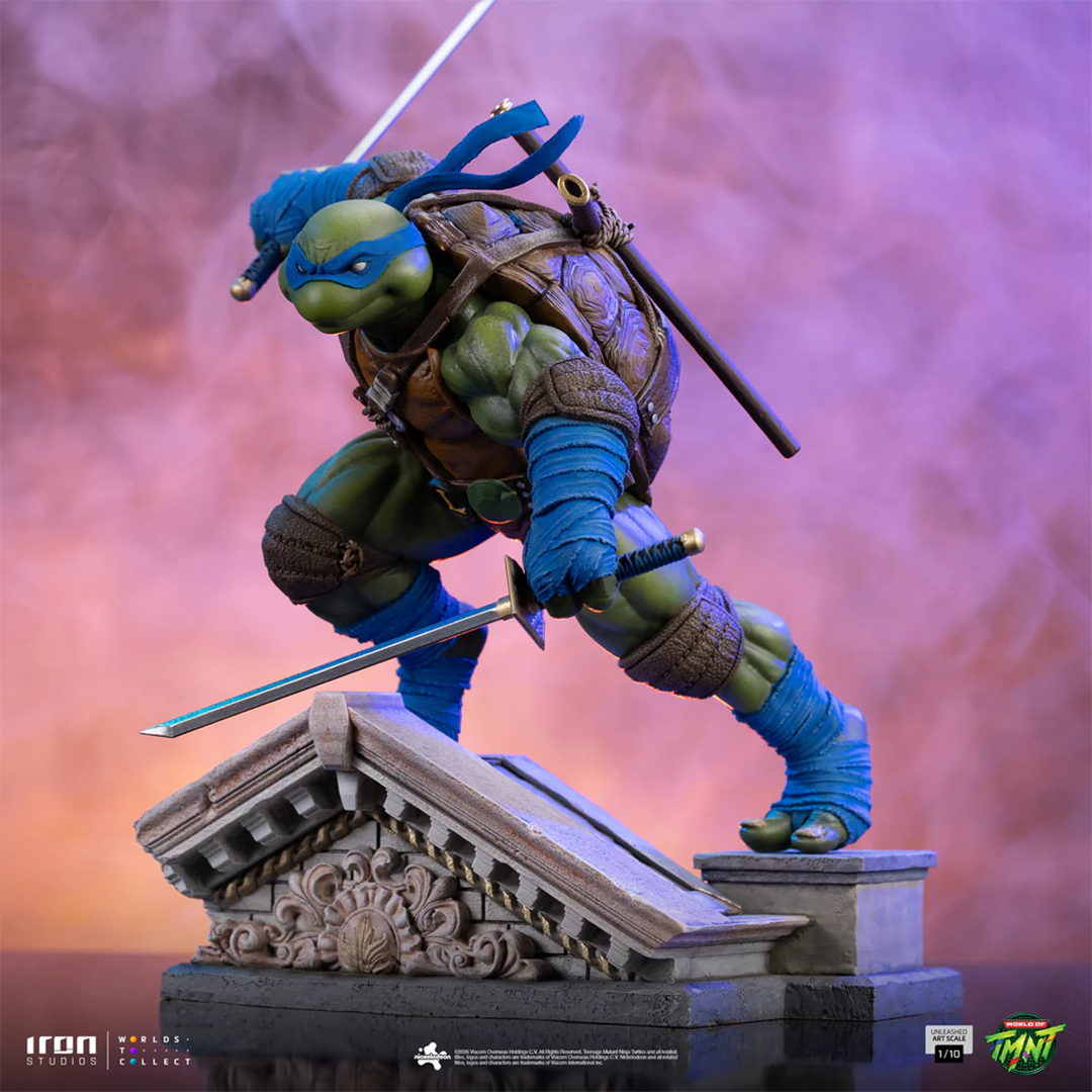 Iron Studios | Leonardo Unleashed - Teenage Mutant Ninja Turtles | Art Scale 1/10