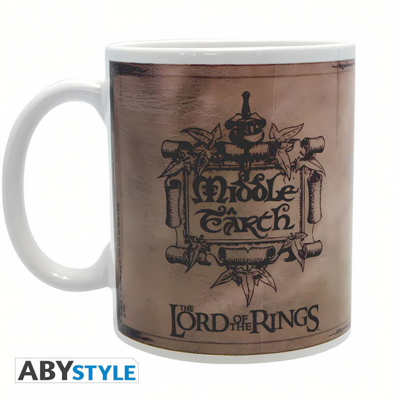 Lord of the Rings | Rohan & Gondor Map | Mug (320ml)