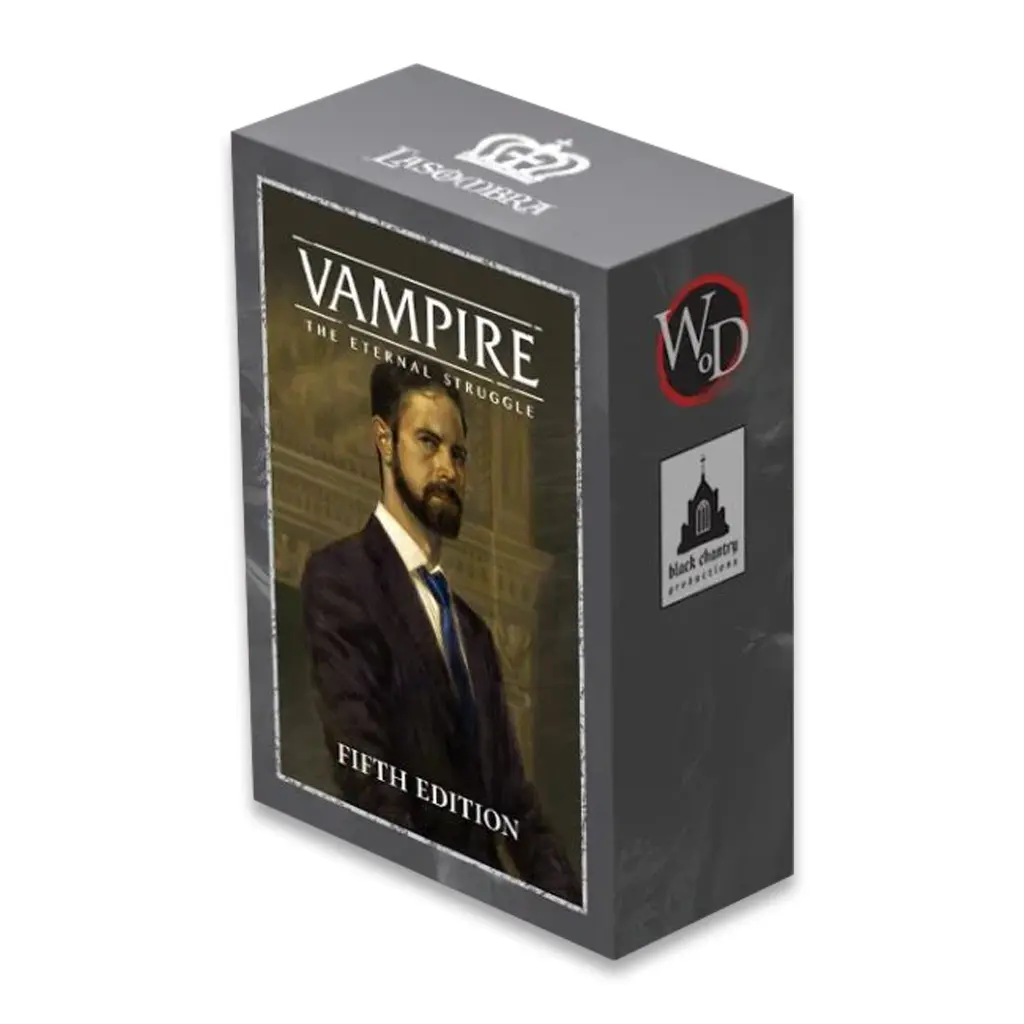 Black Chantry Produc: Vampire TES 5th Ed Lasombra Deck - Card Games
