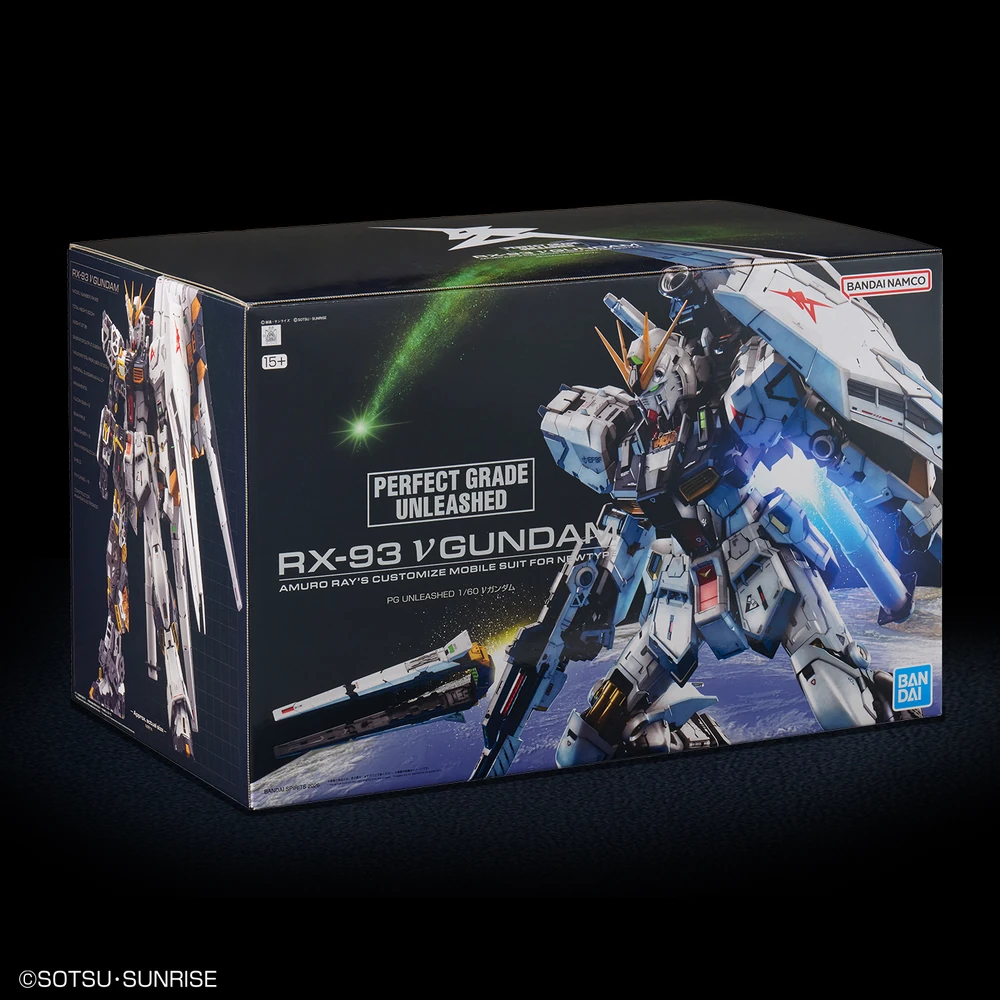 Bandai | PG Unleashed ν Gundam | Mobile Suit Gundam: Char's Counterattack (1/60)