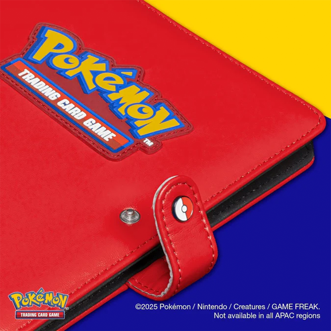 Ultra Pro | Premium Red | 4-Pocket Snap Binder