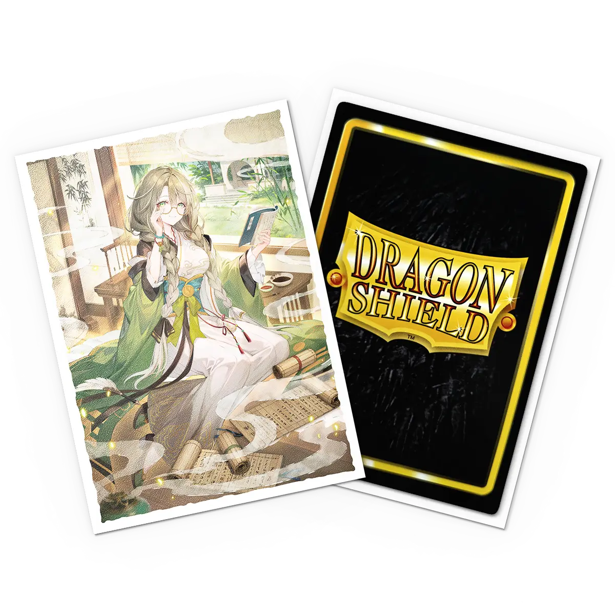 Dragon Shield: Grand Archive - Kongming, Wayward Maven - Matte Art Sleeves - Standard Size