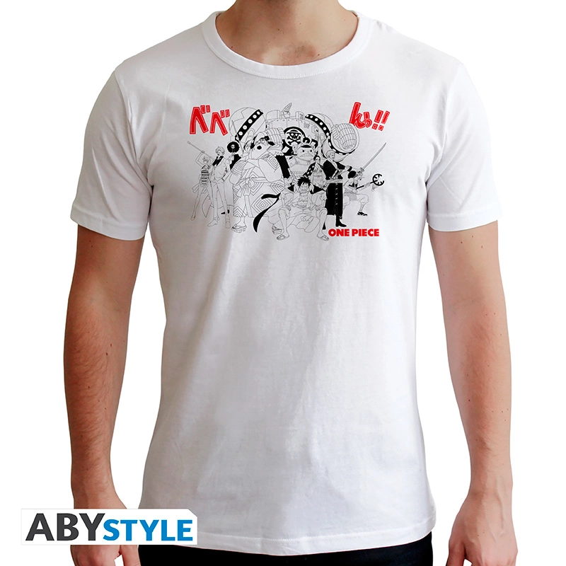 Abysse: One Piece - New Fit T-Shirt Herren (M) - Full Crew