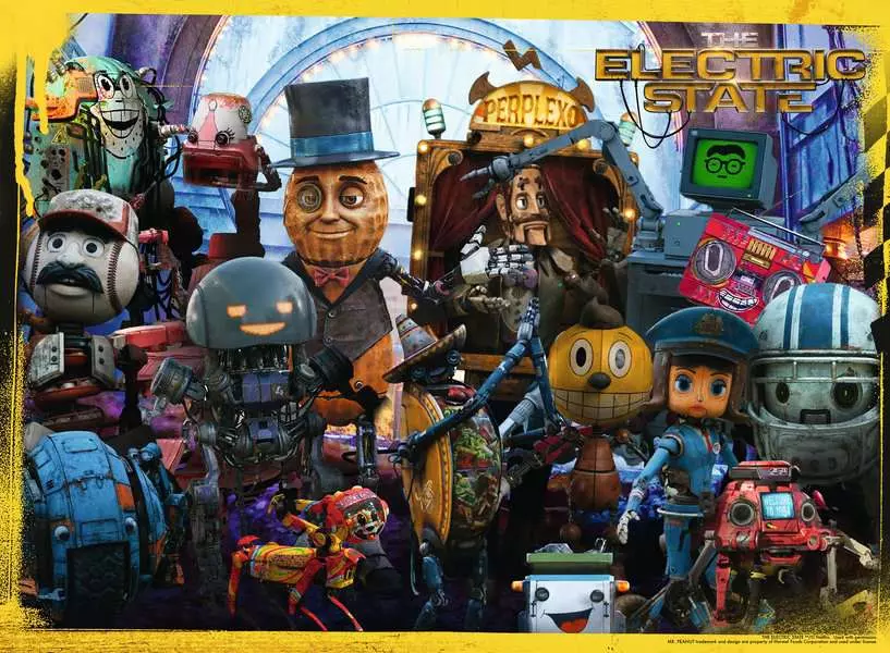Ravensburger | The Electric State Drones never! Bots forever! | 500 Teile Puzzle