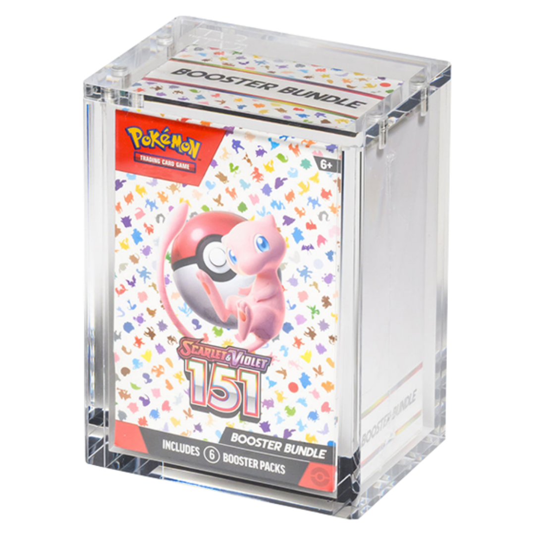 The Acrylic Box | Pokémon Booster Bundle | Acryl Case