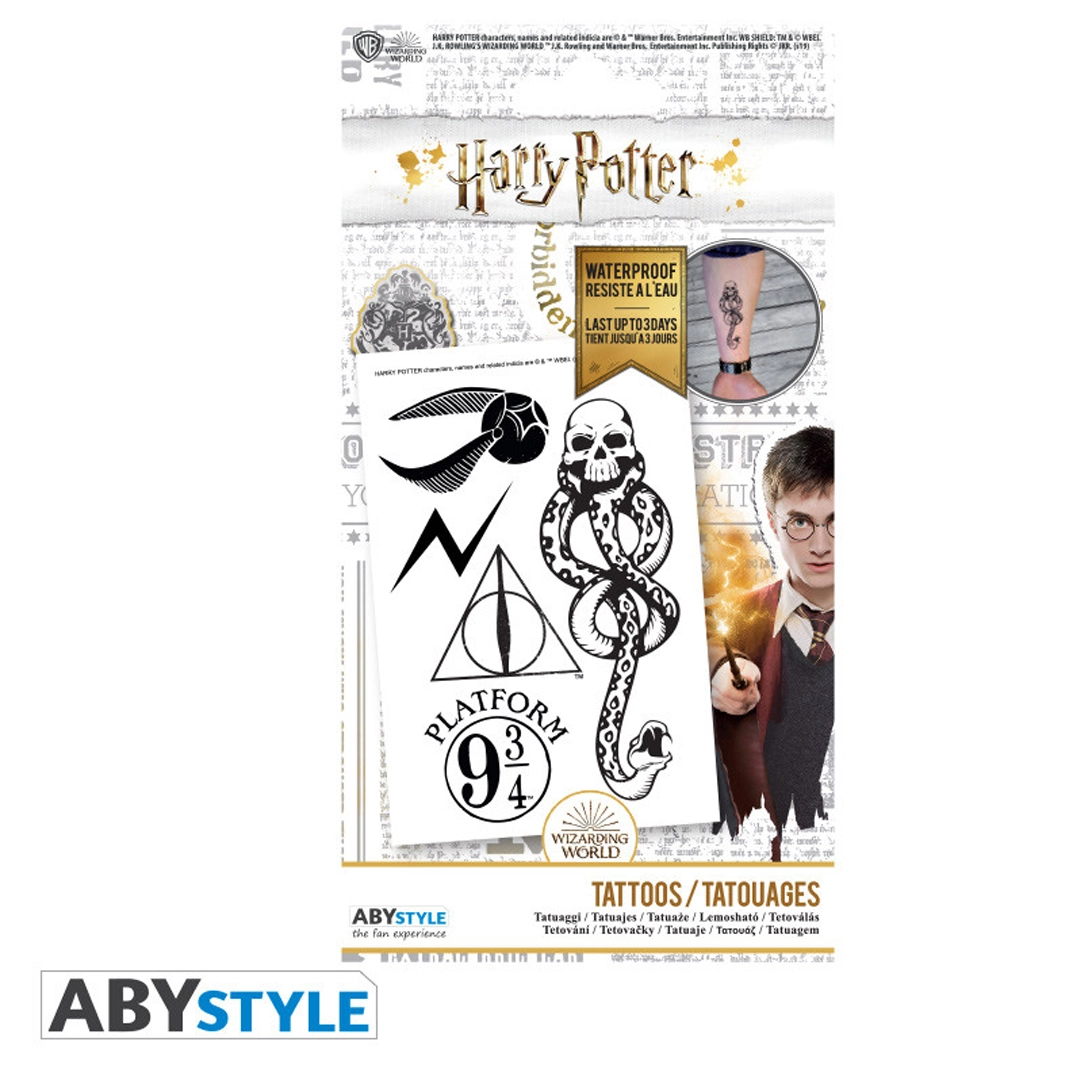 Abysse | Harry Potter - Tattoos (15 x 10cm)