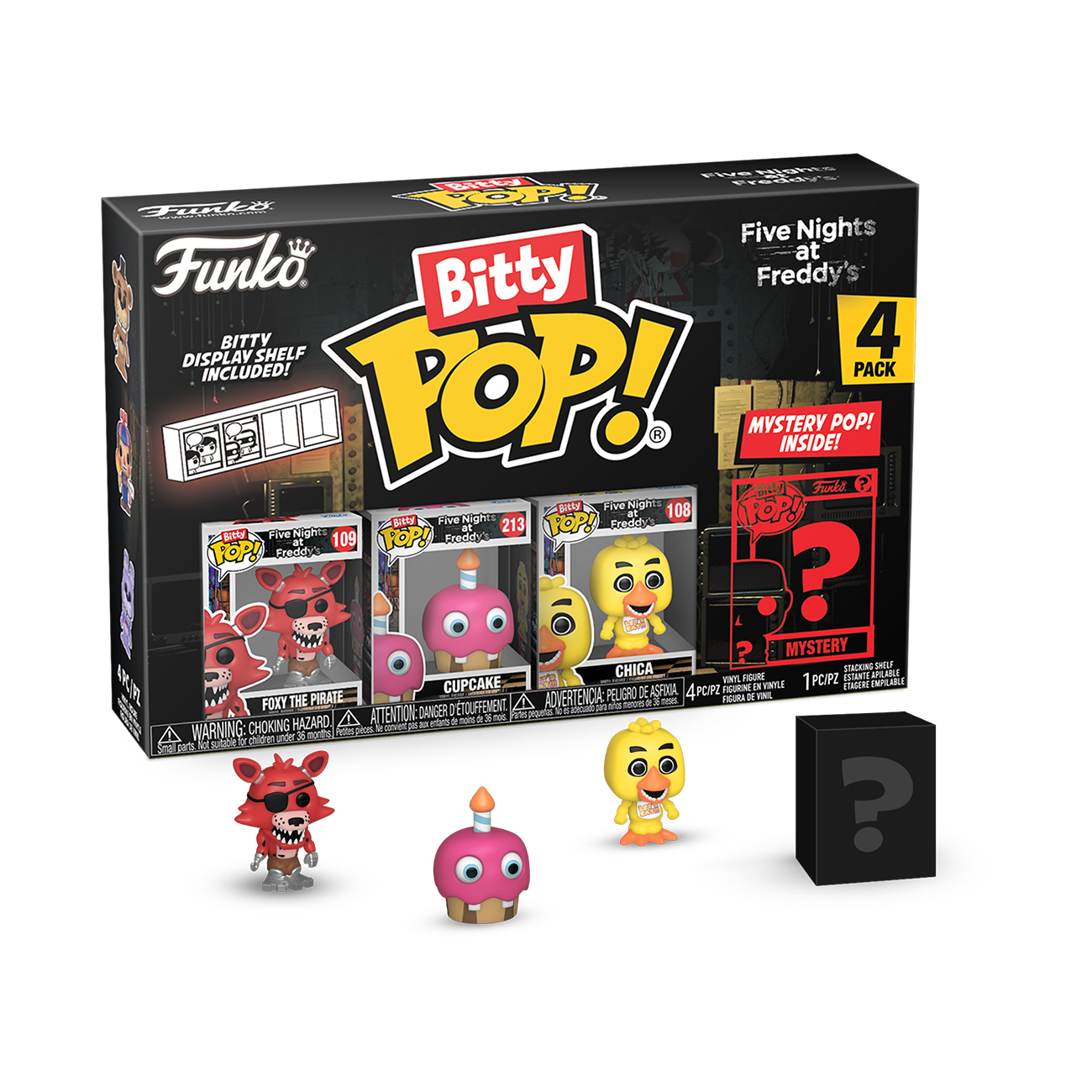 Bitty POP! 4-Pack | Foxy | Five Nights at Freddy´s