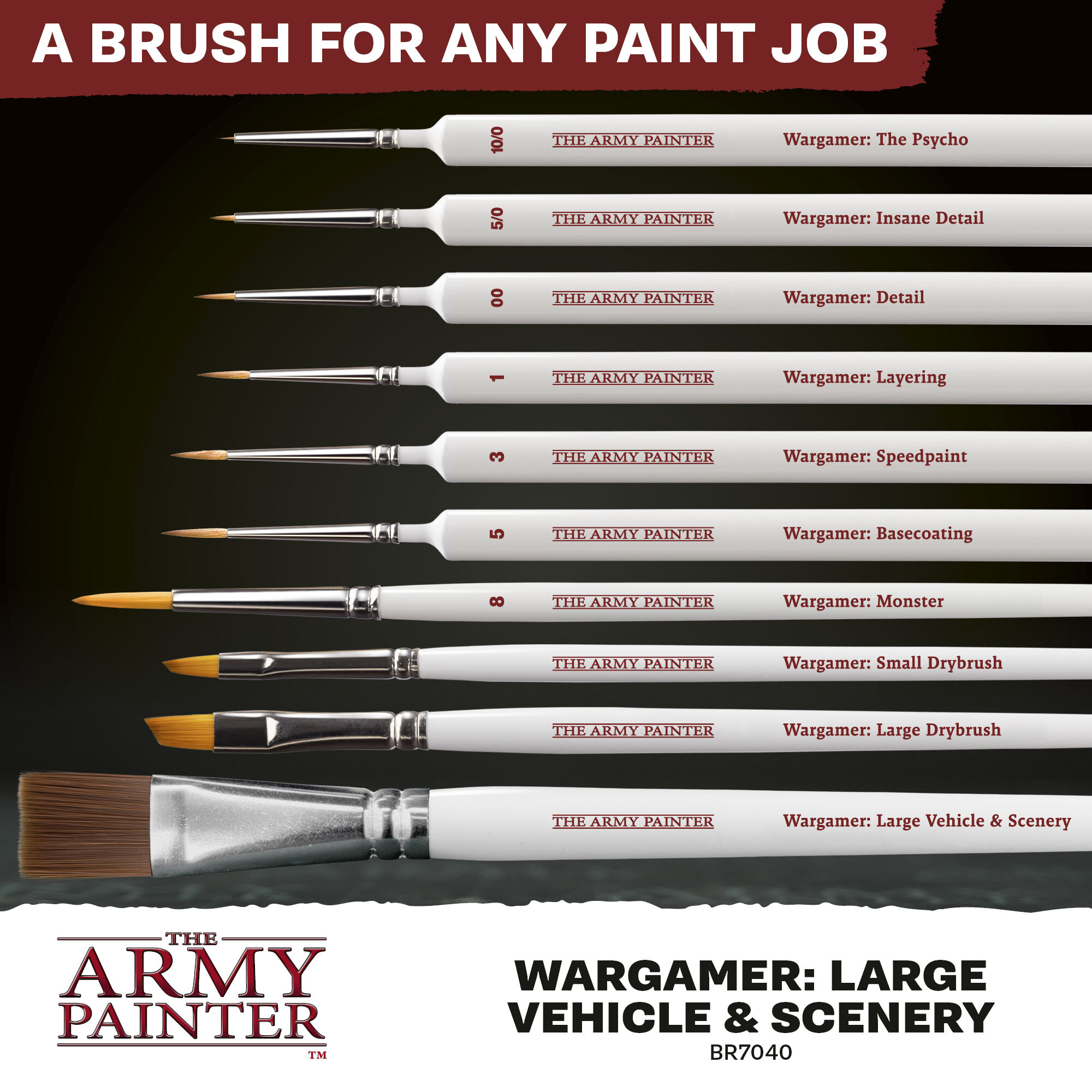 The Army Painter | Large Vehicle & Scenery | Wargamer Brush