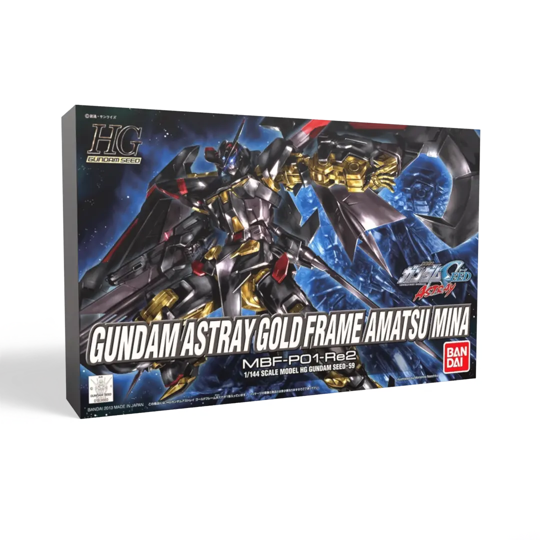 Bandai | HG Gundam Astray Gold Frame Amatsu Mina | Mobile Suit Gundam SEED Astray (1/144)