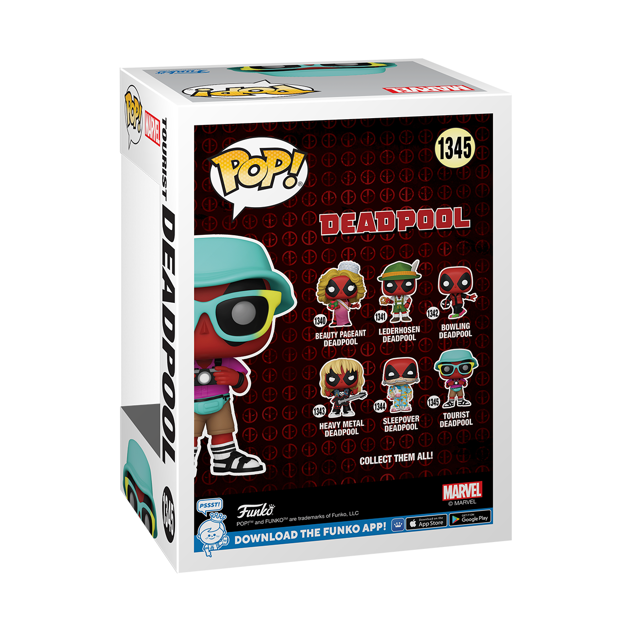 POP! Marvel: Tourist Deadpool - Deadpool