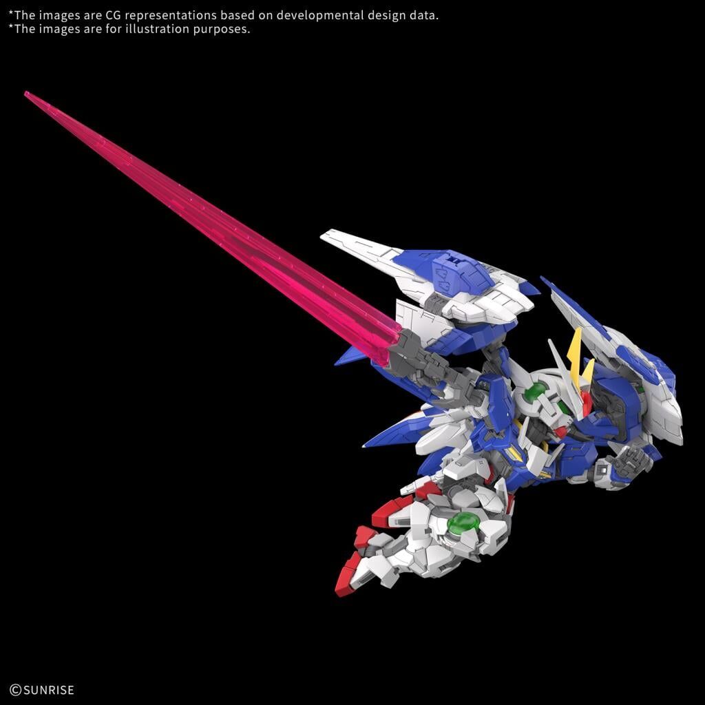 Bandai | MGSD 00 Raiser | Mobile Suit Gundam 00 (12cm)