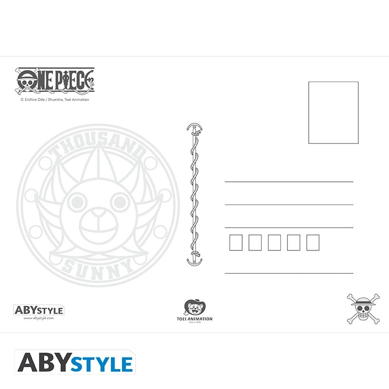 One Piece |(14,8 x 10,5cm) Wanted Set 1 |  Postcards