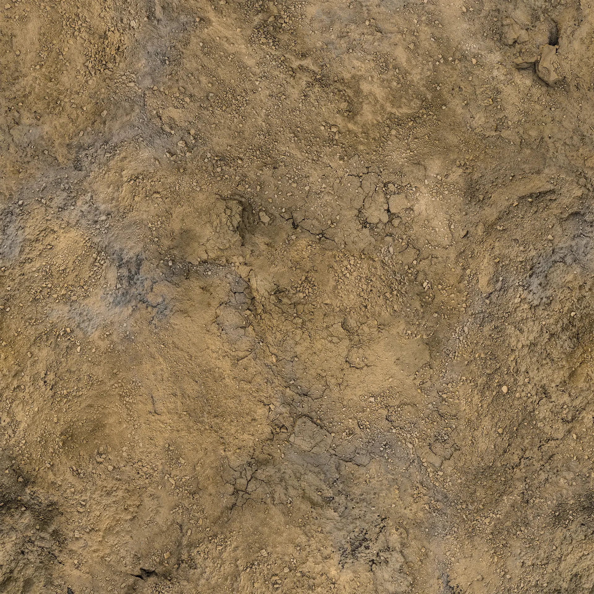 Kraken Wargames | Rock Desert | Tabletop Playmat (91x91cm)