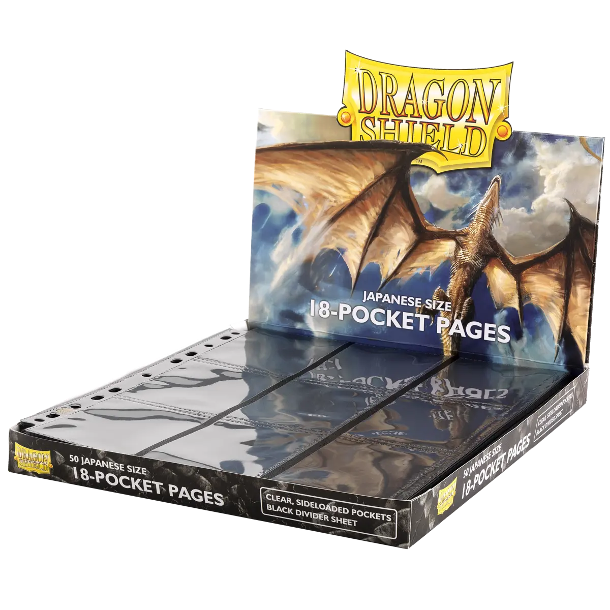 Dragon Shield: Sideloading 18-pocket pages - Japanese size