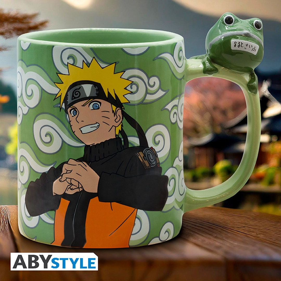 Abysse | Naruto Shippuden - Mug 3D - Naruto & Gama-Chan