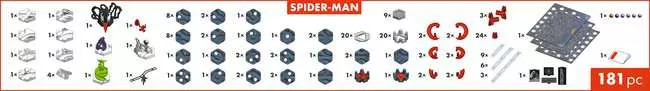 Ravensburger | GraviTrax BASE Spider-Man - Action Set XXL | Brettspiel