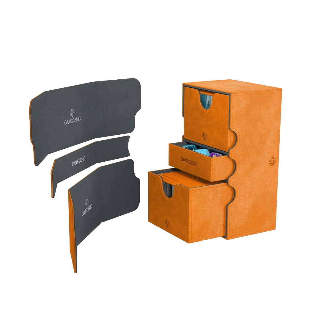 Gamegenic - Deckbox Convertible Stronghold 200+ - Orange