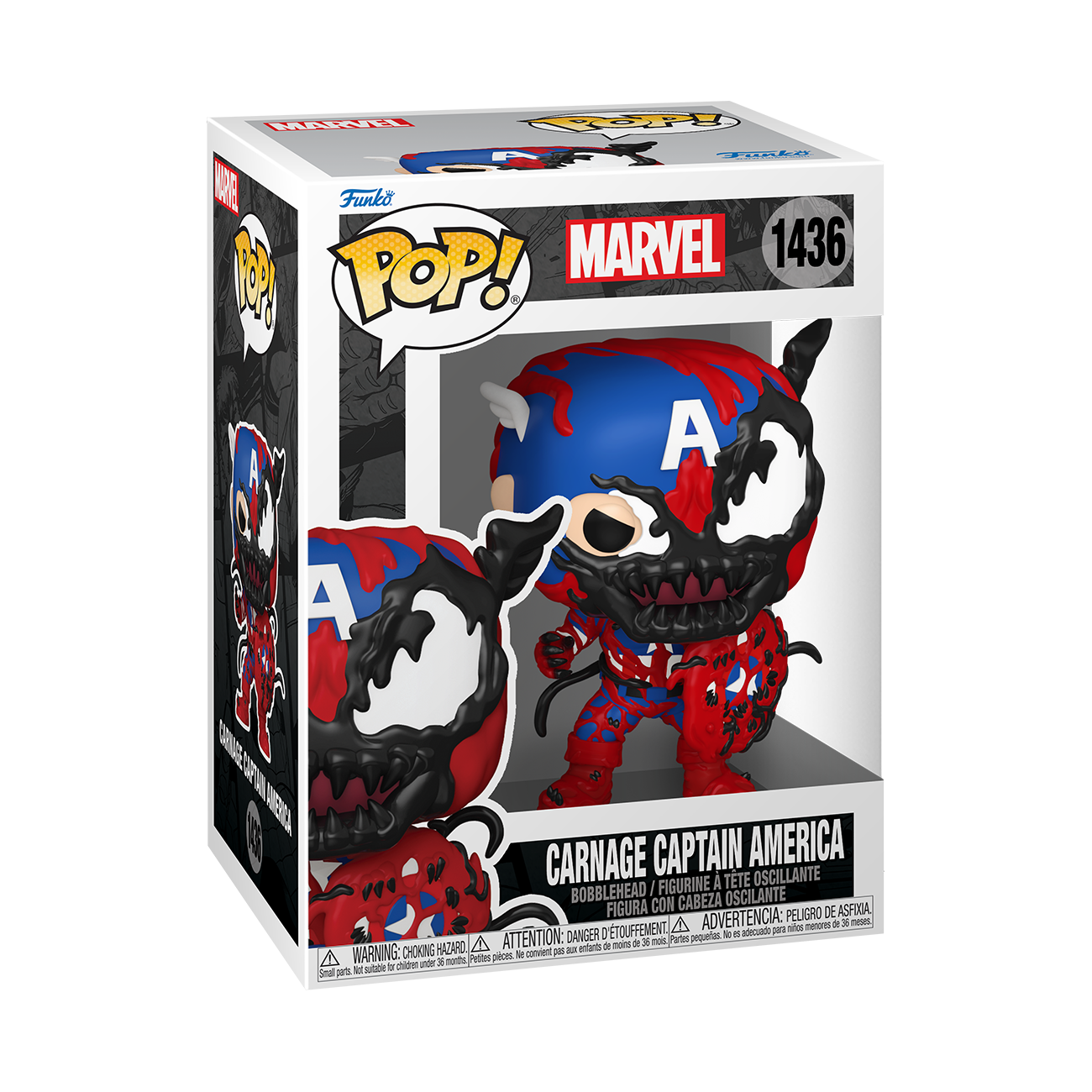 POP! Marvel: Carnage Captain America - Marvel