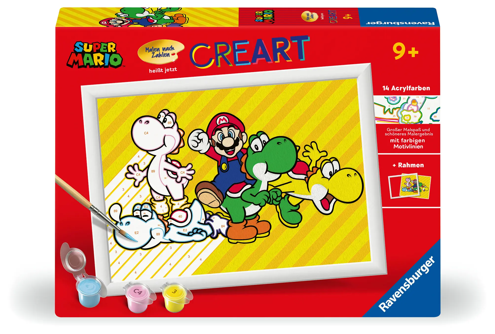 Ravensburger | Super Mario | CreArt Malen nach Zahlen