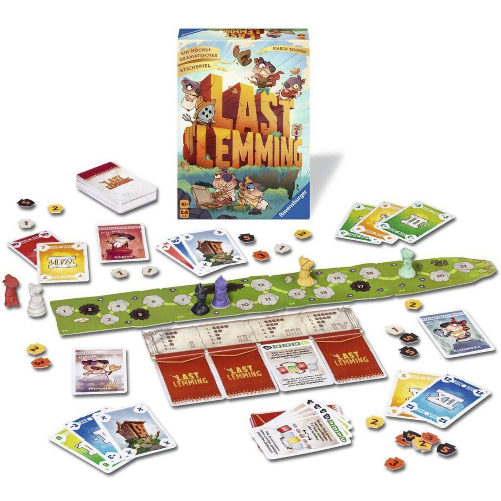 Ravensburger | Last Lemming Stichspiel-Drama in vier Akten | Kartenspiel
