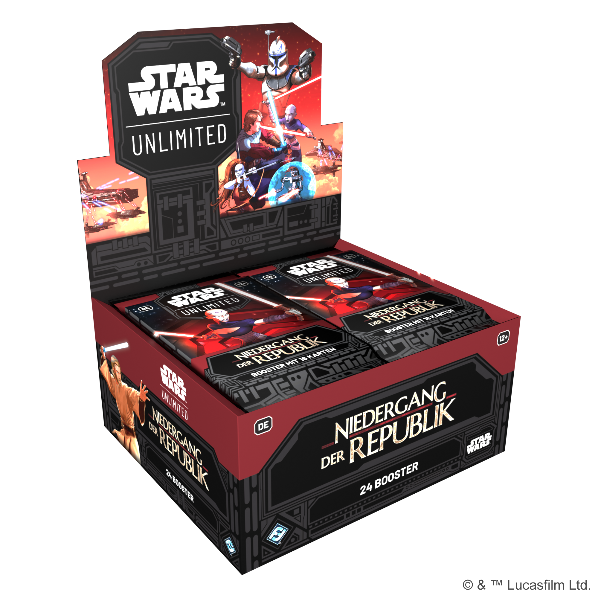 Star Wars Unlimited: Niedergang der Republik - Display (DE)