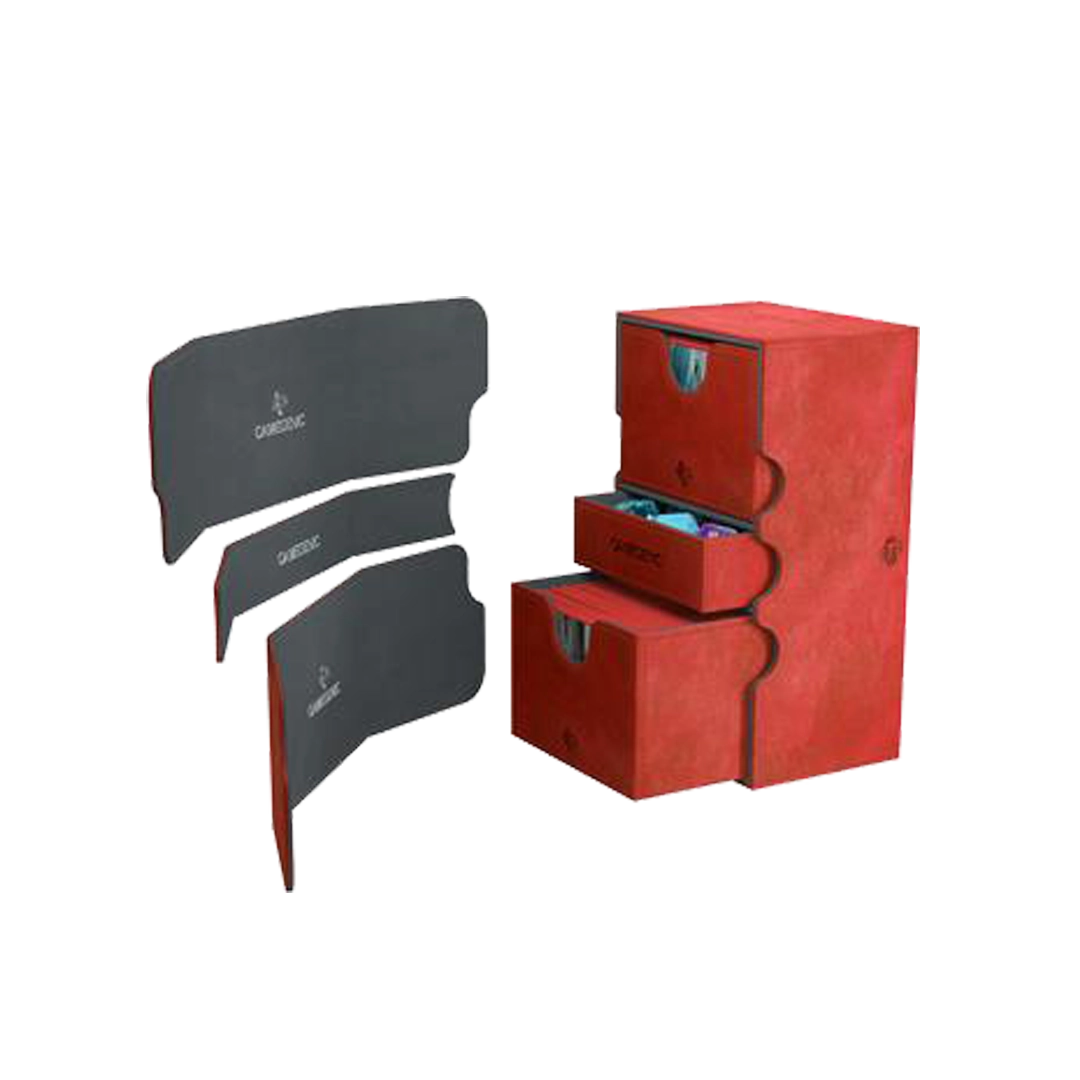Gamegenic - Deckbox Convertible Stronghold 200+ Stil: Rot