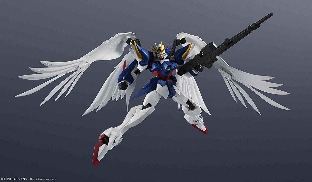 Tamashii Nations | XXXG-00W0 Wing Gundam Zero (Version A.N.I.M.E.) The Robot Spirits (13cm) | Gundam